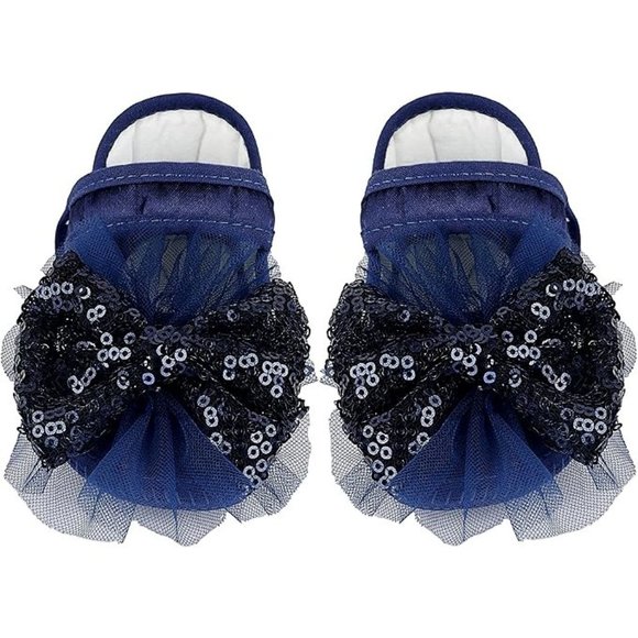 NWT Beautiful Sparkling Sequin Bow Baby Dress Christmas Flower Girl Page… - Picture 8 of 12